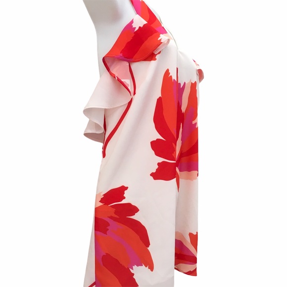 Crosby by Mollie Burch Sleeveless Floral Top Medium - Picture 5 of 8